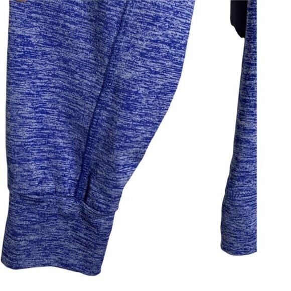 Champion Duo Dry Women’s S Blue Zip Hoodie Jacket Heathered Activewear - Picture 5 of 12